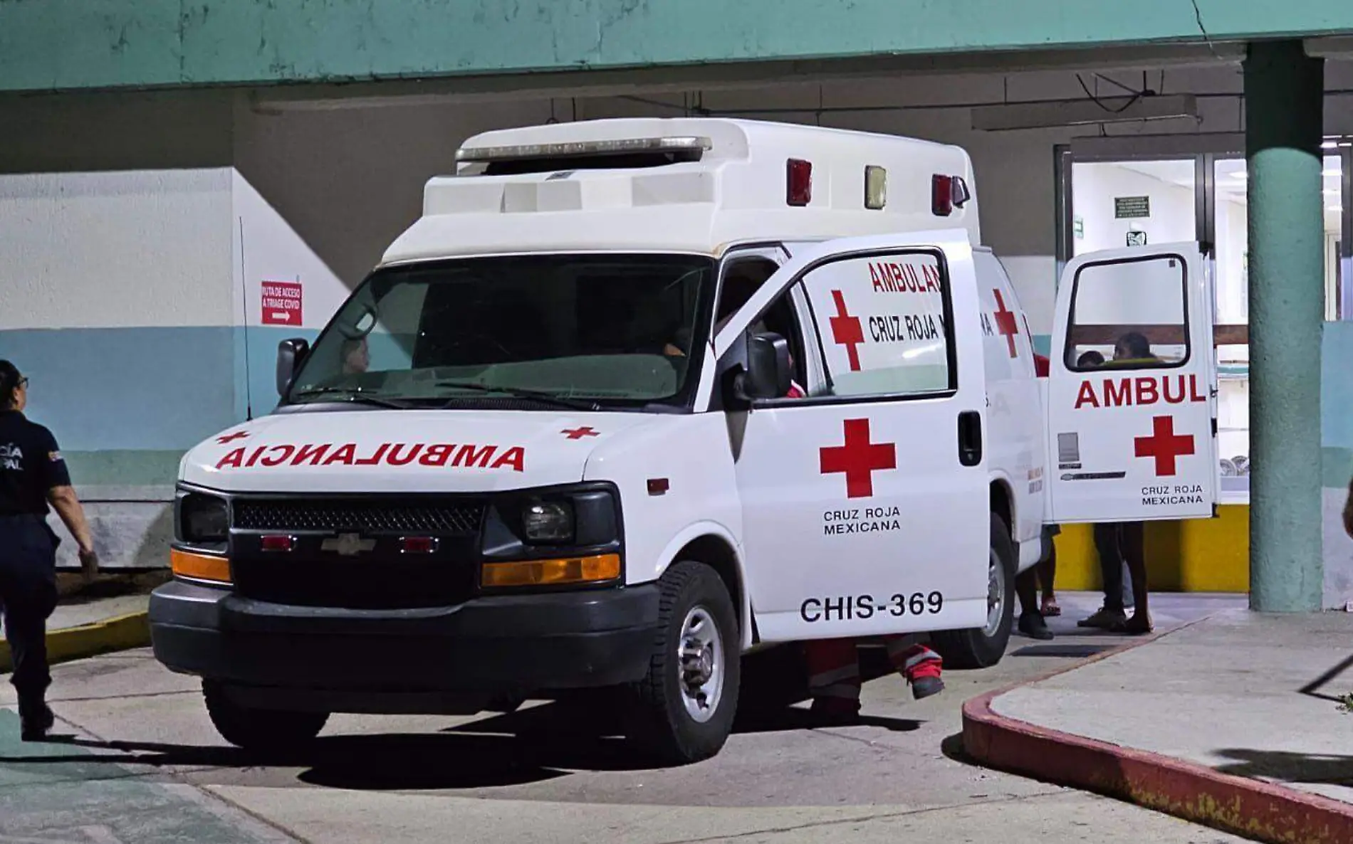 Ambulancia Cruz Rojas